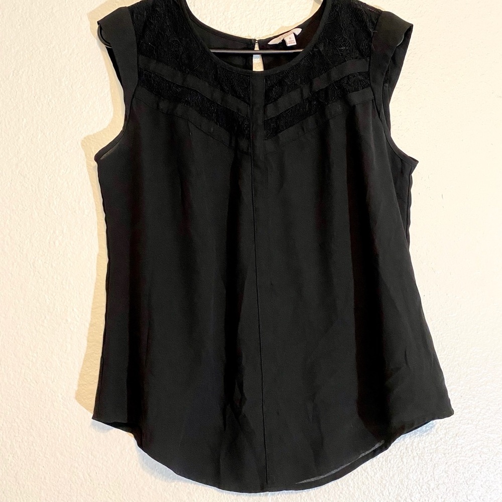 Candies Black Dress Shirt